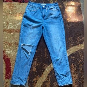 High rise mom jeans